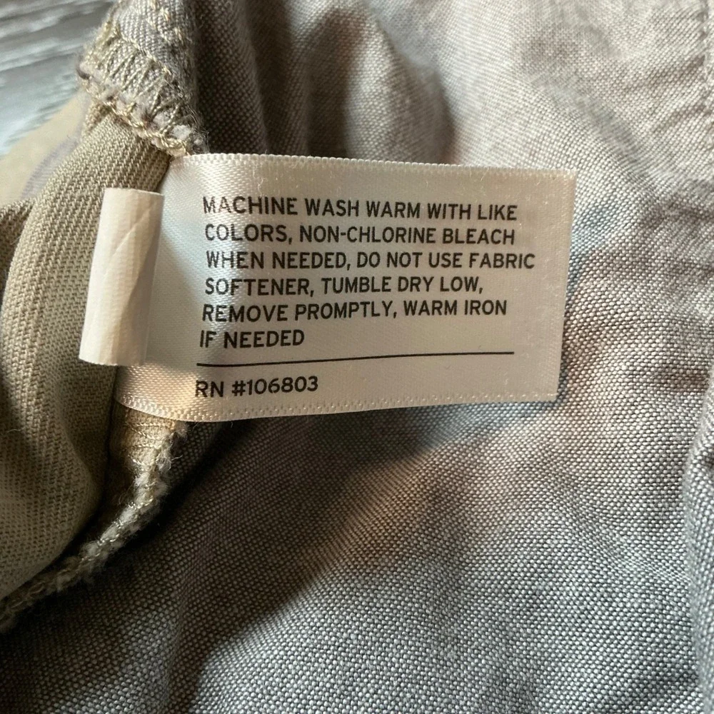 Duluth Flex Ballroom Khaki Pants Mens 46x32 Relaxed Fit Chino Work Pants
